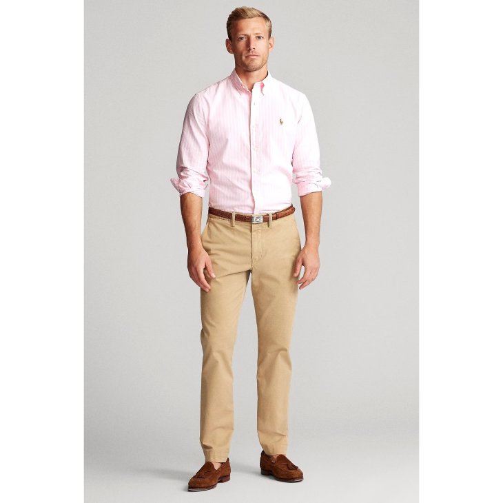 POLO RALPH LAUREN CUSTOM FIT STRIPED SHIRT