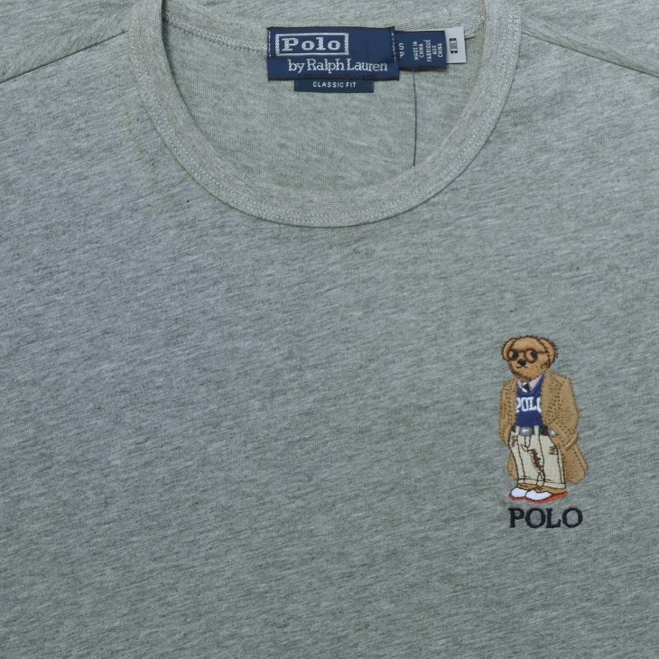 POLO RALPH LAUREN CLASSIC POLO BEAR SLUB JERSEY T-SHIRT