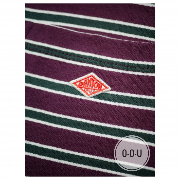 DANTON STRIPE POCKET TEE