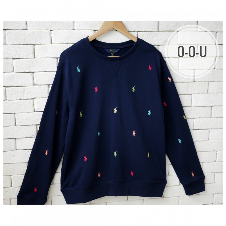 POLO RALPH LAUREN BOYS POLO PONY FLEECE SWEATSHIRT