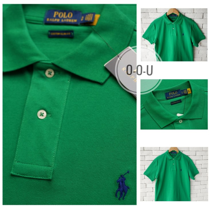 POLO RALPH LAUREN CUSTOM SLIM FIT POLO SHIRT