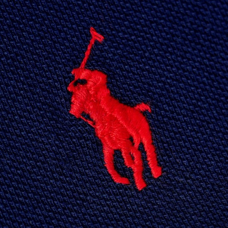 POLO RALPH LAUREN THE EARTH CUSTOM SLIM FIT POLO SHIRT