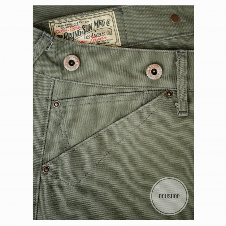 RISING SUN BLACKSMITH CANVAS MOSS RAW