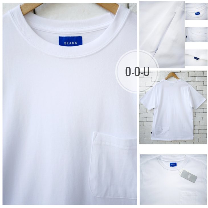 BEAMS HEAVYWEIGHT POCKET T-SHIRT