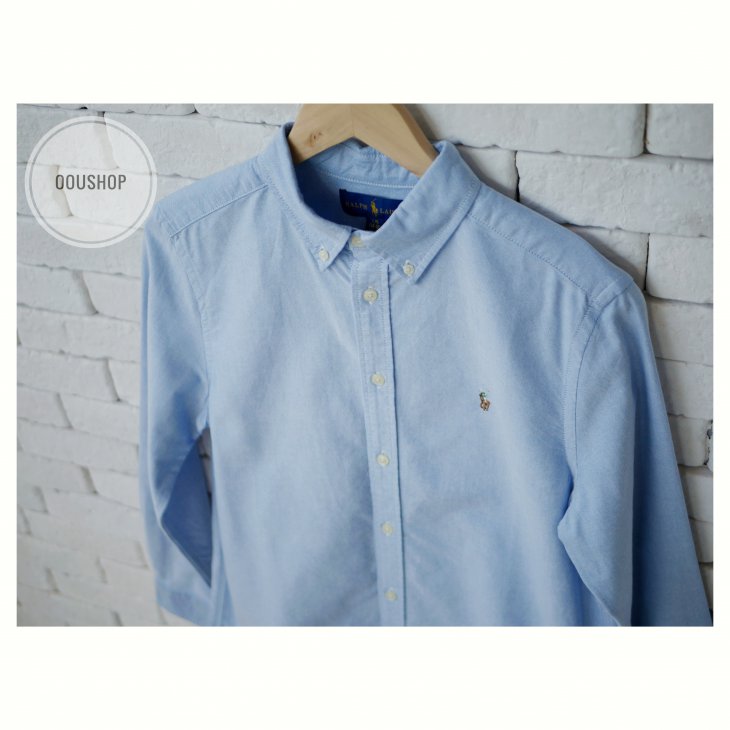POLO RALPH LAUREN BOYS COTTON OXFORD SHIRT