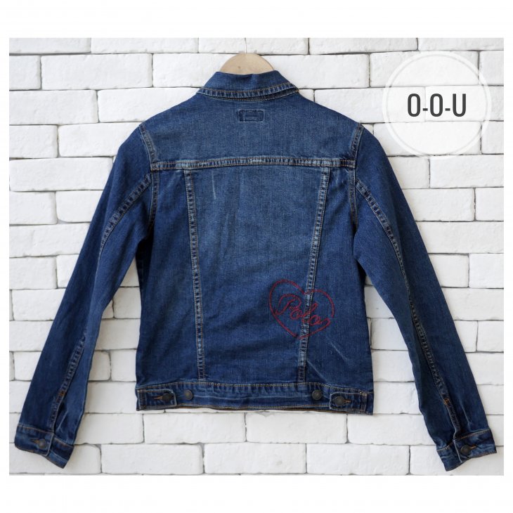 POLO RALPH LAUREN GIRLS DENIM TRUCKER JACKET