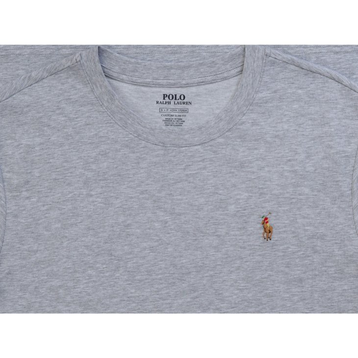 POLO RALPH LAUREN CUSTOM SLIM FIT COTTON T-SHIRT