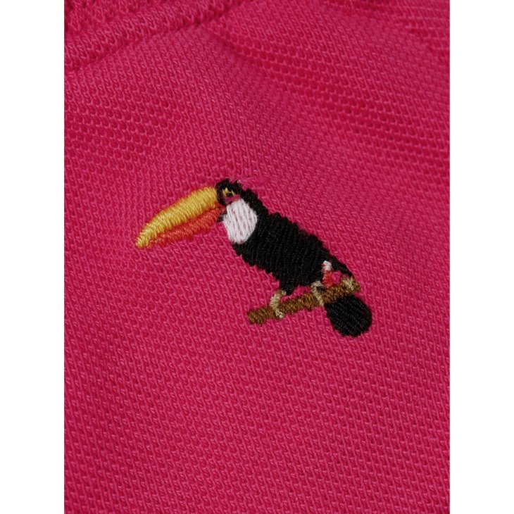POLO RALPH LAUREN KIDS TROPICAL EMBROIDERY MESH SHORT