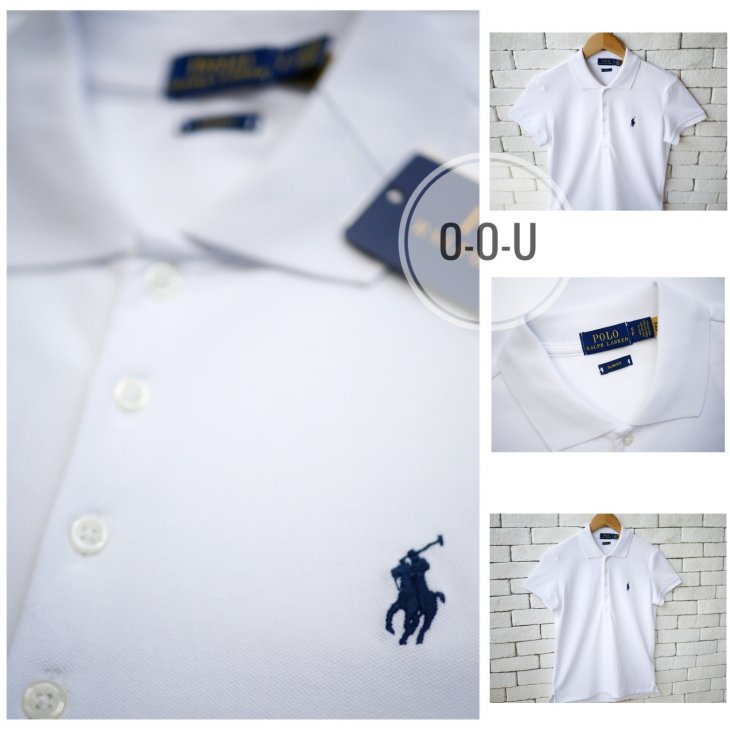 POLO RALPH LAUREN WOMEN SLIM FIT STRETCH POLO SHIRT