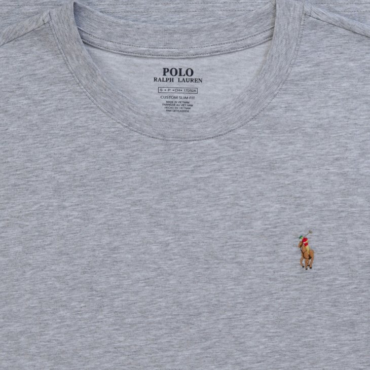 POLO RALPH LAUREN CUSTOM SLIM FIT COTTON T-SHIRT