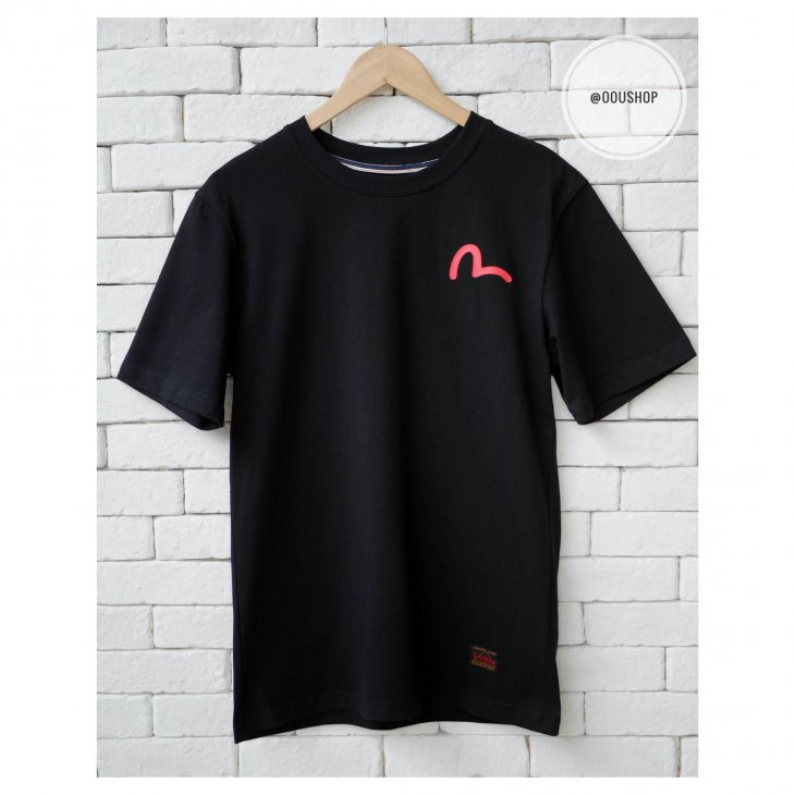 EVISU HANNYA AND DRAGON PRINT T-SHIRT