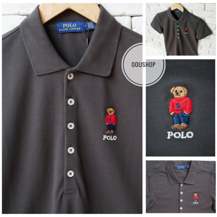 POLO RALPH LAUREN POLO BEAR SLIM FIT POLO SHIRT