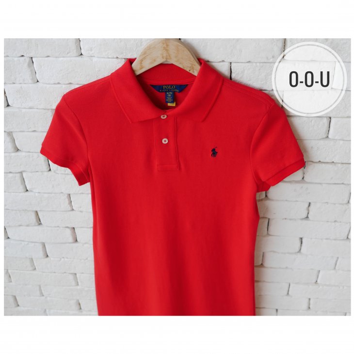 POLO RALPH LAUREN GIRLS COTTON MESH POLO DRESS