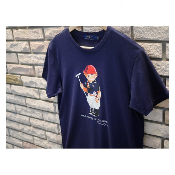 POLO RALPH LAUREN  BEAR COTTON T-SHIRT