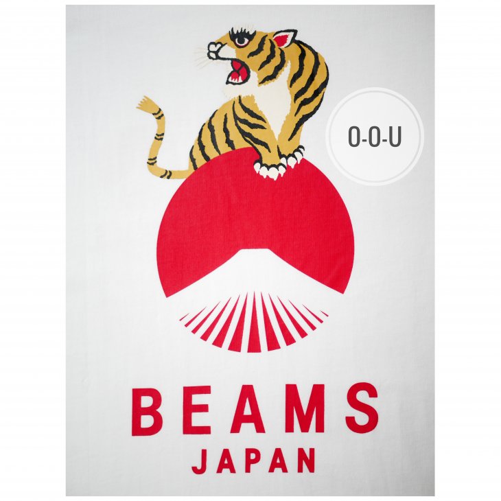 BEAMS JAPAN TIGER PRINT TEE