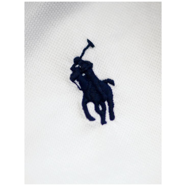 POLO RALPH LAUREN WIMBLEDON PIQUE SLEEVELESS POLO SHIRT
