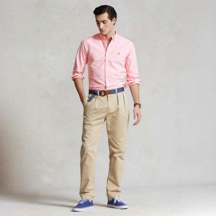 POLO RALPH LAUREN CUSTOM FIT OXFORD SHIRT