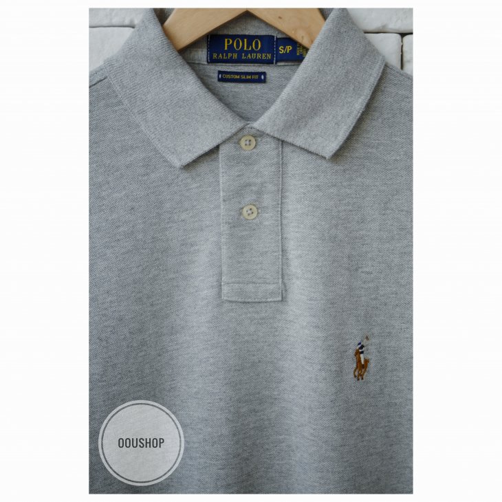 POLO RALPH LAUREN CUSTOM SLIM FIT POLO SHIRT