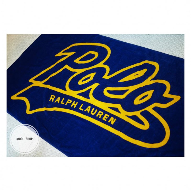 POLO RALPH LAUREN HOME UNIVERSITY BEACH TOWEL