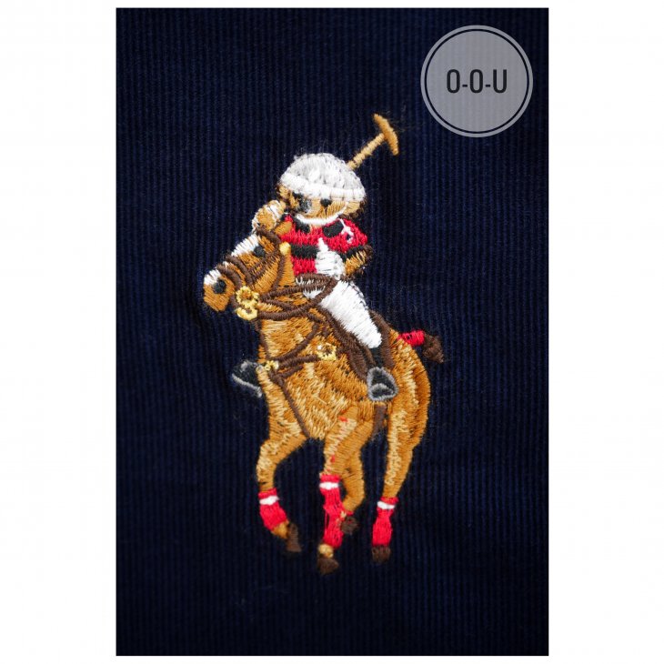 POLO RALPH LAUREN CUSTOM FIT POLO BEAR CORDUROY SHIRT