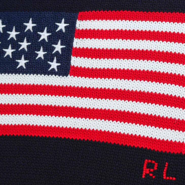 POLO RALPH LAUREN THE ICONIC FLAG SWEATER