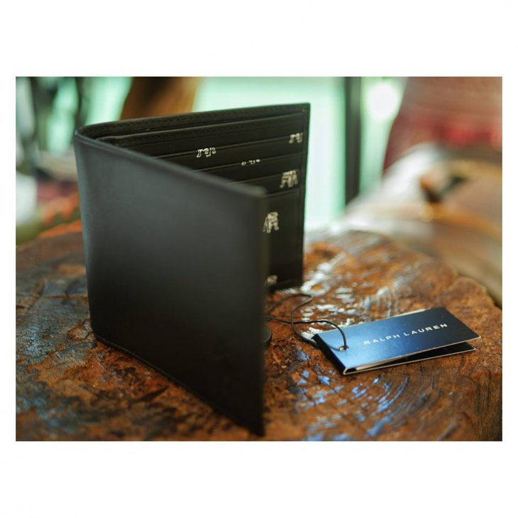 POLO RALPH LAUREN LEATHER BILLFOLD