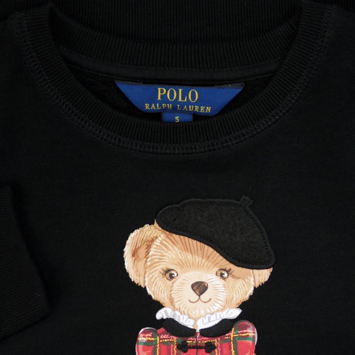 POLO RALPH LAUREN KIDS POLO BEAR FLEECE SWEATSHIRT