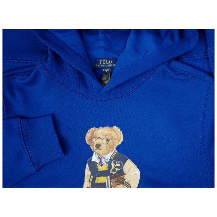 POLO RALPH LAUREN BOYS POLO BEAR FLEECE HOODIE
