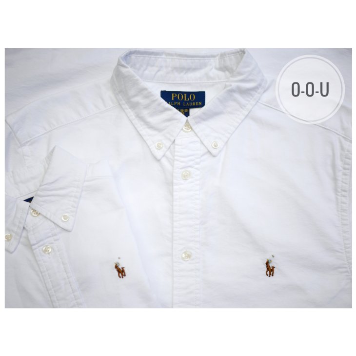 POLO RALPH LAUREN BOYS COTTON OXFORD SHIRT