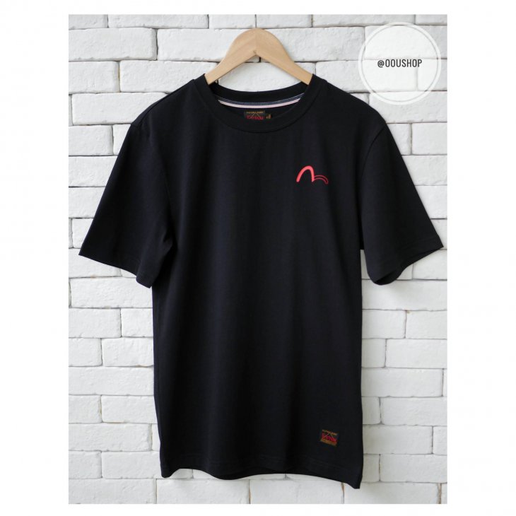 EVISU SAMURAI AND TIGER PRINT T-SHIRT