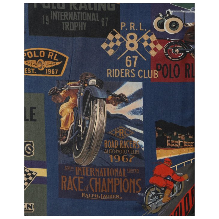 POLO RALPH LAUREN CLASSIC FIT PRINT CAMP SHIRT