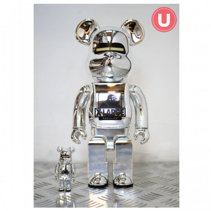 Bearbrick Medicom 2018 Hajime Sorayama x XLarge 100% & 400% SET