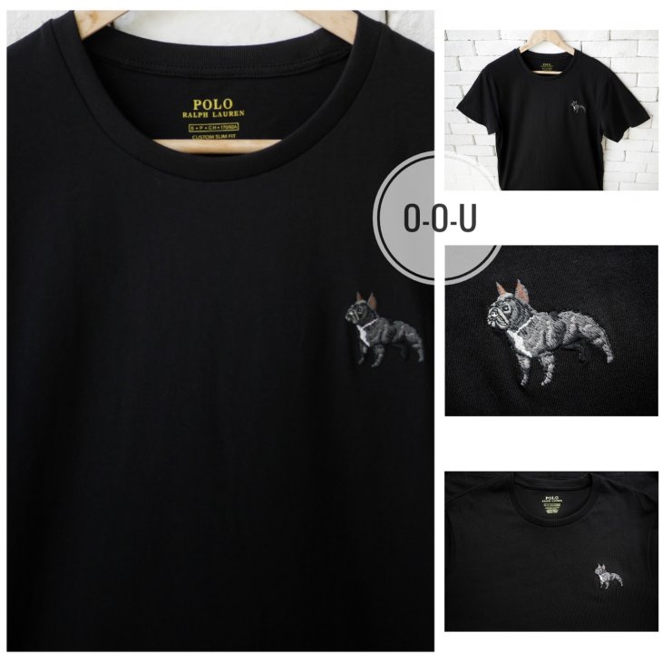 POLO RALPH LAUREN FRENCH BULLDOG JERSEY T-SHIRT