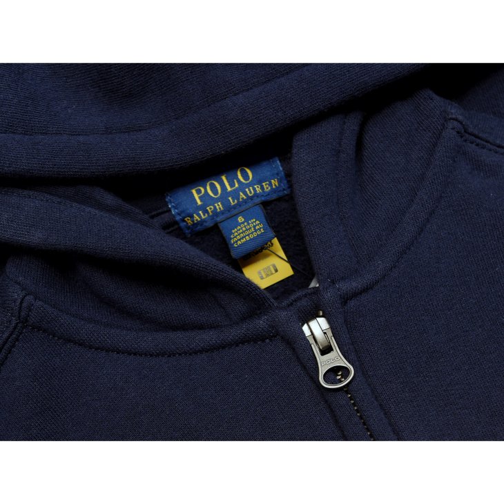 POLO RALPH LAUREN KIDS COTTON-BLEND-FLEECE HOODIE