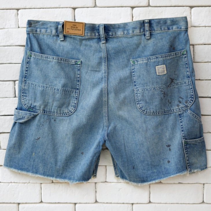 POLO RALPH LAUREN 16.5CM RELAXED FIT CUT-OFF DENIM SHORT