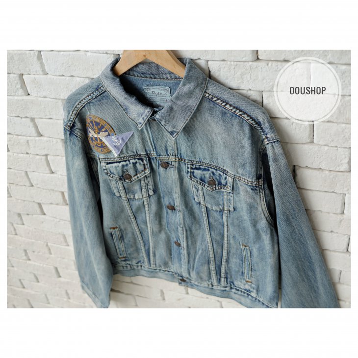 POLO RALPH LAUREN POLO BEAR TRUCKER JACKET