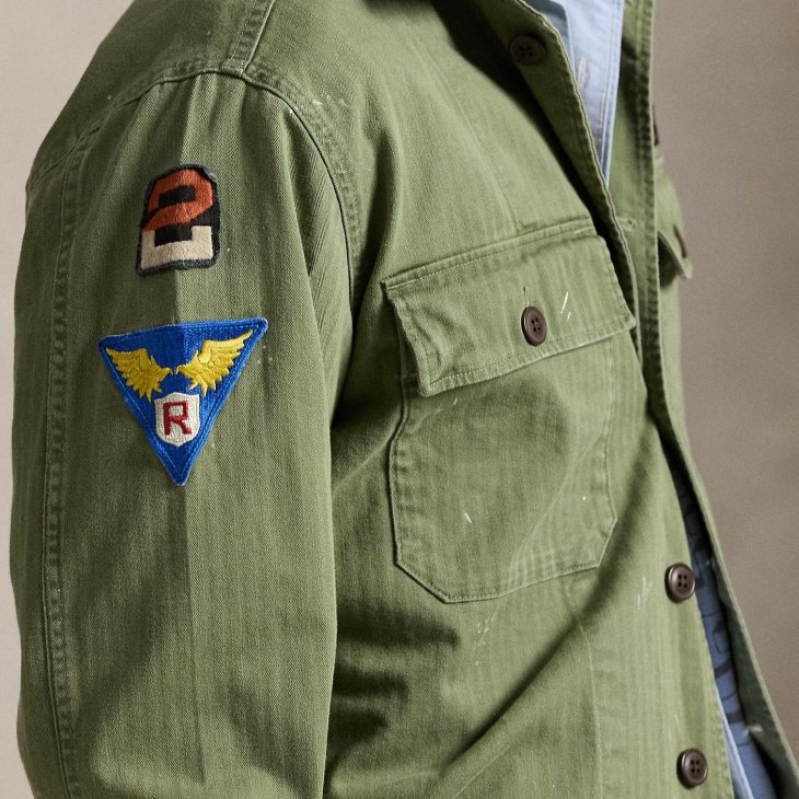 POLO RALPH LAUREN RELAXED FIT HERRINGBONE TWILL WORKSHIRT