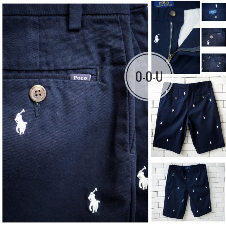 POLO RALPH LAUREN BOYS POLO PONY STRETCH CHINO SHORT