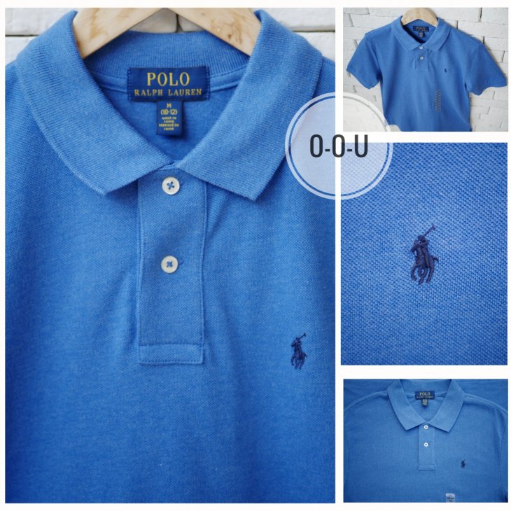 POLO RALPH LAUREN BOYS COTTON MESH POLO SHIRT
