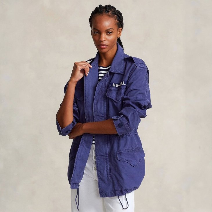 POLO RALPH LAUREN RELAXED FIT SURPLUS BROKEN TWILL JACKET