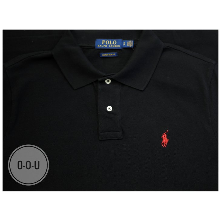 POLO RALPH LAUREN CUSTOM SLIM FIT POLO SHIRT