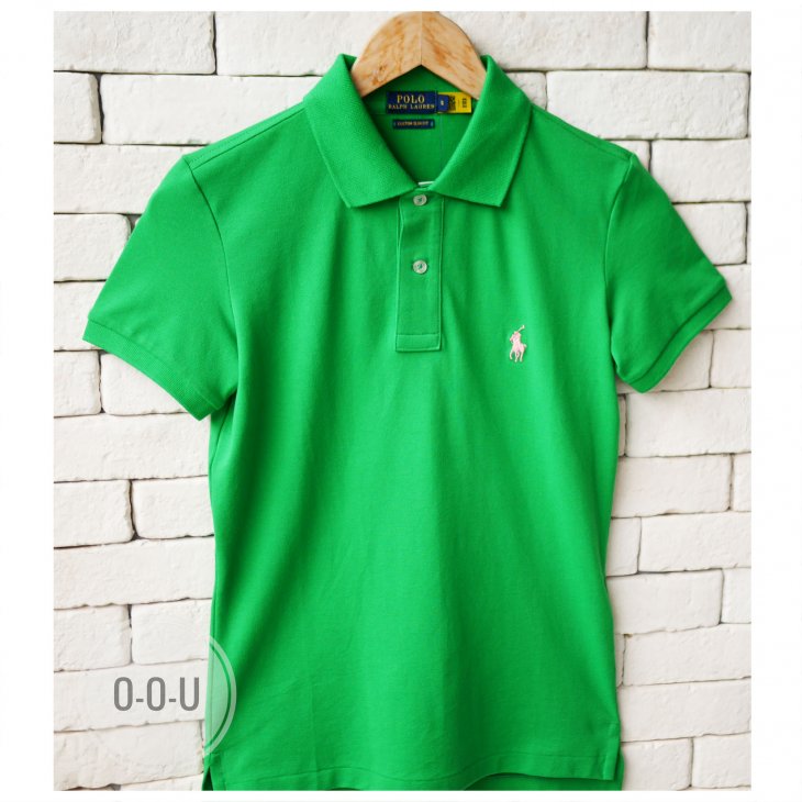 POLO RALPH LAUREN WOMEN CUSTOM SLIM FIT POLO SHIRT