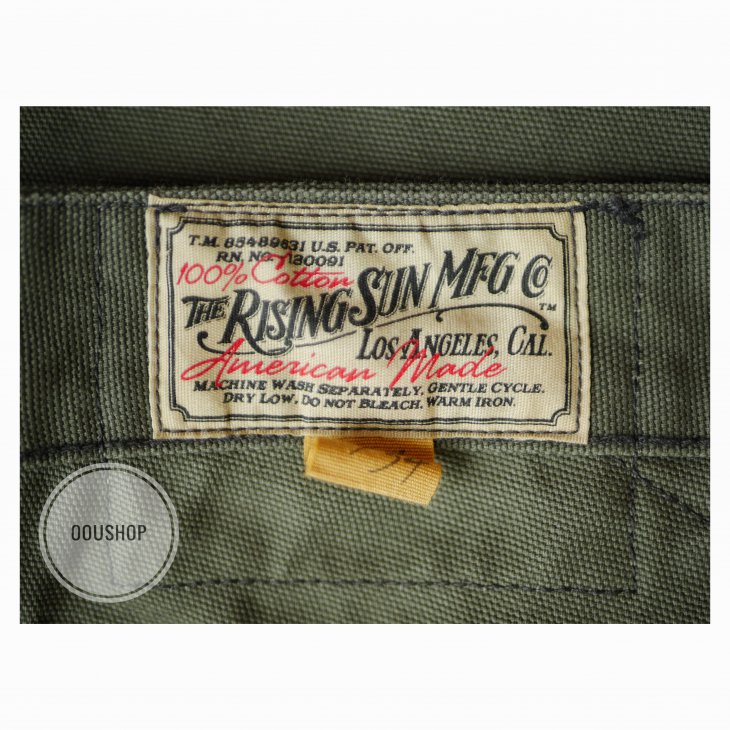 RISING SUN BLACKSMITH CANVAS MOSS RAW