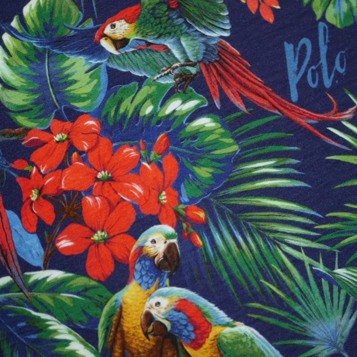 POLO RALPH LAUREN CLASSIC FIT TROPICAL JERSEY POLO SHIRT
