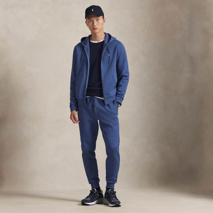 POLO RALPH LAUREN DOUBLE-KNIT JOGGING BOTTOMS