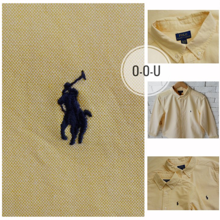 POLO RALPH LAUREN BOYS COTTON OXFORD SHIRT