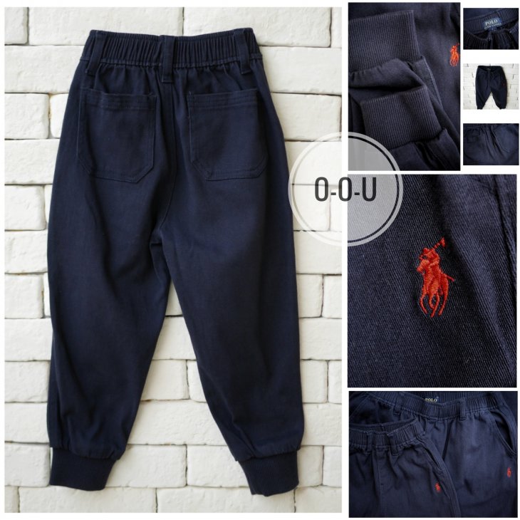 POLO RALPH LAUREN KIDS COTTON JOGGER PANTS