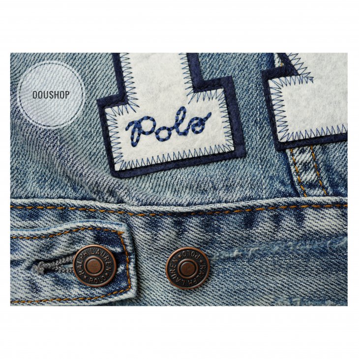 POLO RALPH LAUREN POLO BEAR TRUCKER JACKET