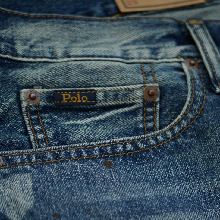 POLO RALPH LAUREN 8-INCH VINTAGE CLASSIC DENIM SHORT