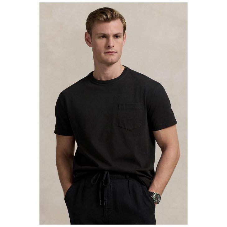 POLO RALPH LAUREN BIG FIT JERSEY POCKET T-SHIRT